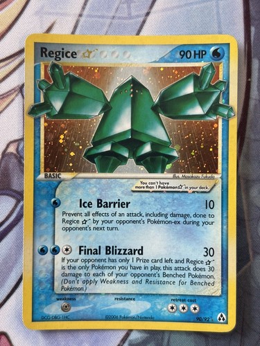 Regice gold star 90 92 - #90,