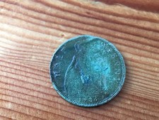 1936 George V half-penny.