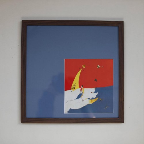 Joan miro framed art print - joan,