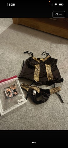 Basque and brief set small - basque,