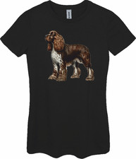Sussex spaniel ladies shirt - sussex,