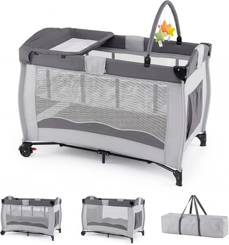 Travel cot portable - in,