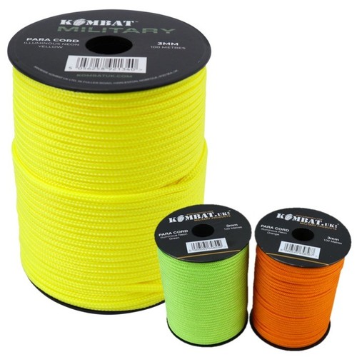 100m army para cord - 100m,