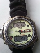 Citizen Promaster Aqualand duplex quartz, working, C500_E80397