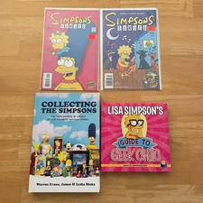 The Simpsons Lot of 4 Books &