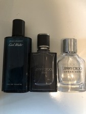 Empty aftershave bottles jimmy - empty,
