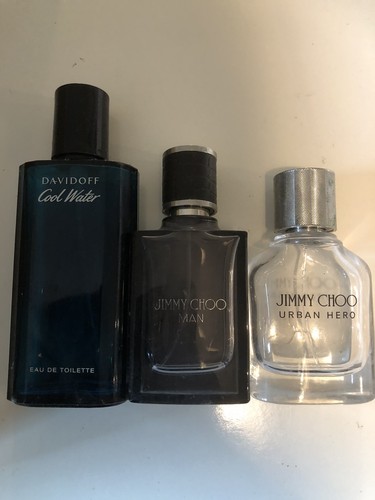 Empty aftershave bottles jimmy - aftershave,