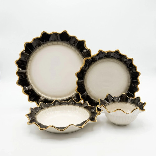 24pcs ceramic dinnerware set - 24pcs,