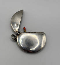 Sterling Silver pocket Vesta