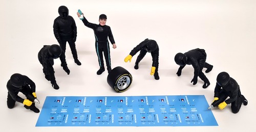 American diorama petronas - american, 1/18
