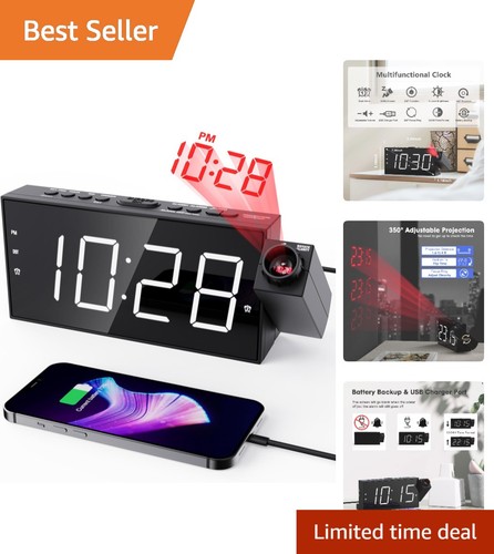 Modern projection clock for - projection,