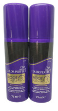 wella root spray black touch up 3 seconds 75ml x 2