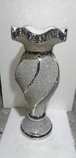 Mirrored Floor Vase Silver