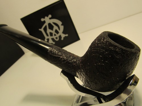 Dunhill white spot pipe 4101f - white,