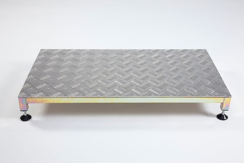 Adjustable half step aluminium - half,