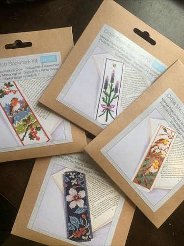Cross stitch bookmark - cross,