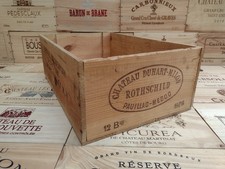 Wooden Wine Box Crate ~