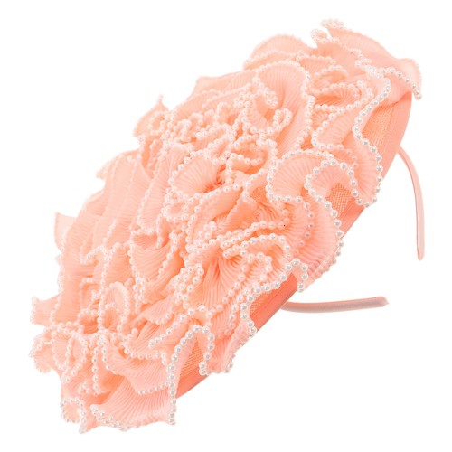 Pink large floral pearl - pink,