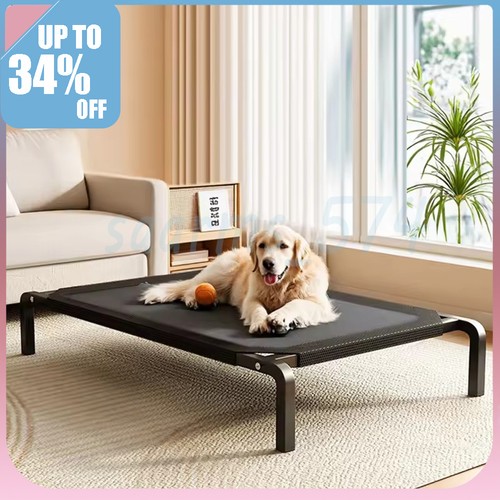 Pet elevated bed dog - bed, cat