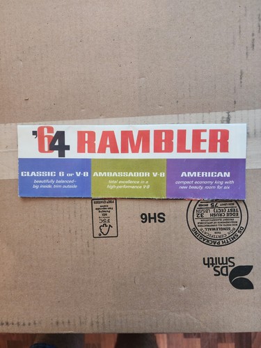 1964 rambler v8 classic - rambler,