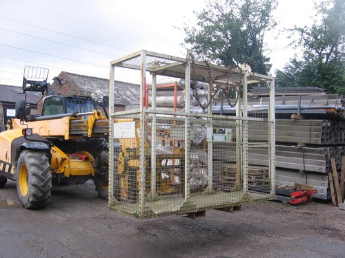 Man basket safety cage - basket, /