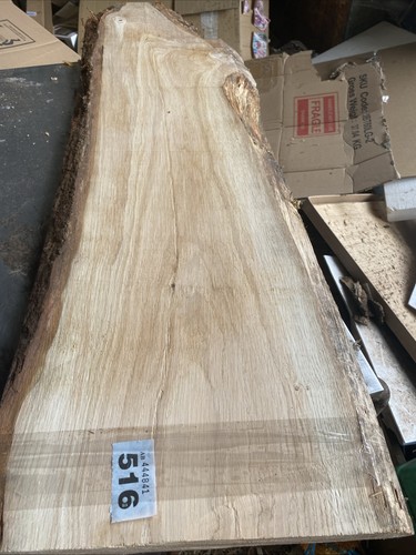 Oak plank live edge - oak,