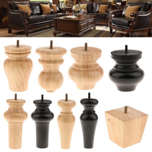 Solid wood furniture legs - solid, sofa