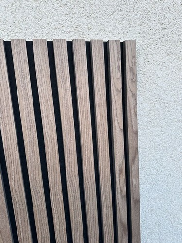 Slat wall acoustic modern - wall,