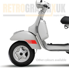 Scooter Checks 2 tone mudguard