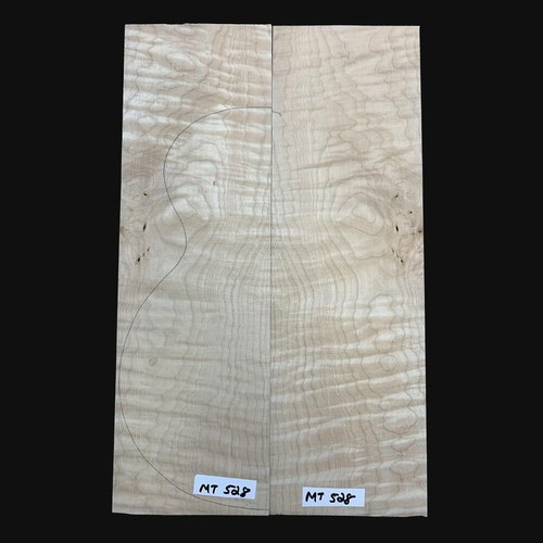 Quilted maple book - maple, matched