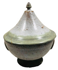 France dripware studio pottery handmade vintage tureen terrine rustic pottery