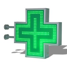 Led cross pharmacy sign - cross,