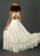 Princess Girls Lace Long