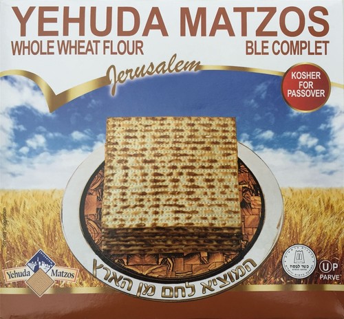 Yehuda matzos whole - matzos, wheat