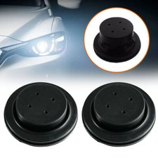 2Pcs Car Auto Headlight Dust Cover Rubber Housing Kit For HID LED Bulb Seal Cap