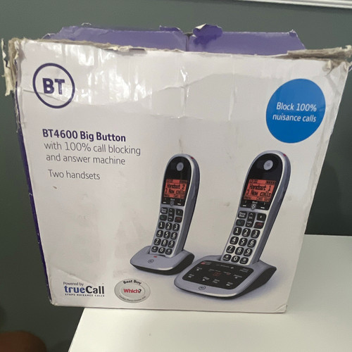 Bt4600 big button - big, cordless