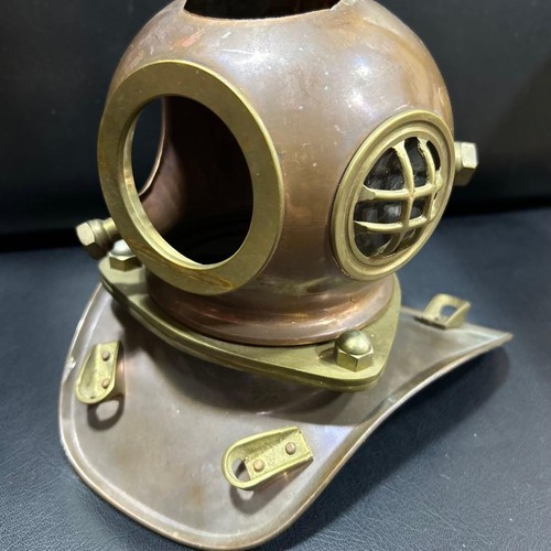 Vintage style diving helmet - diving,