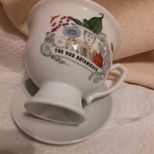 Hendricks Gin Collectable Cup and Saucer, The Odd Botanicals A Garden to Walk In
