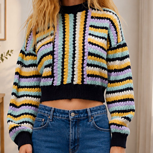 Zara colourful striped - zara,