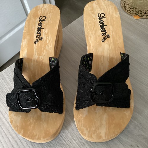 Skechers cali ladies black - cali,