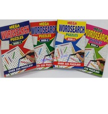 Mega wordsearch puzzle book - mega,