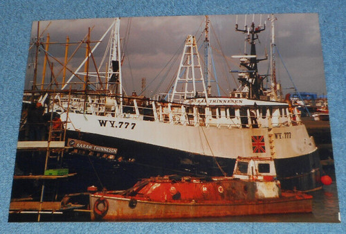 Vintage english fishing boat - fishing,