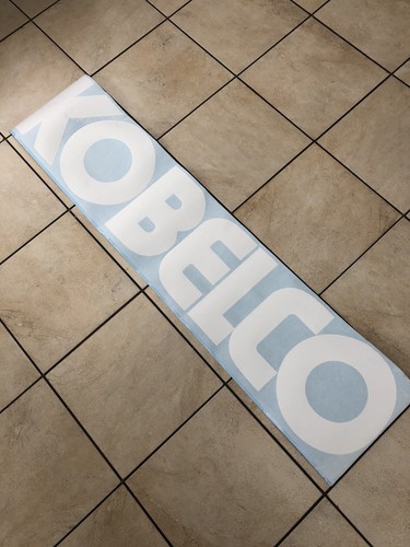 Kobelco decal excavator digger - decal,
