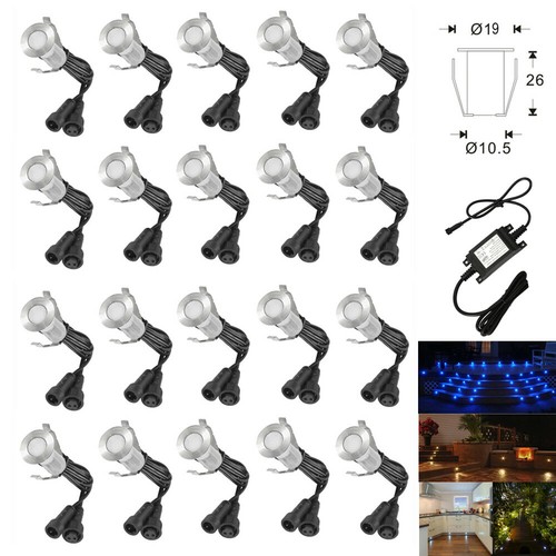 X 19mm led round - x,