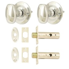 TSS Mortice Rack Bolt With Turn 60mm Chrome x2 (TSSRBOTX2C)