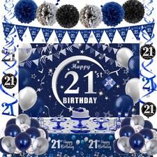 21st Birthday Decorations for