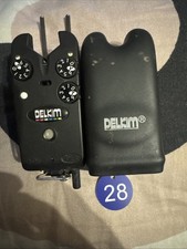 Delkim TXi Plus Carp Bite Alarm White Led Snag Ears Hard Case