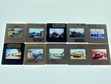 Colour Rail Loco Locomotive Railway Duplicate Slide x10 Ref CR265