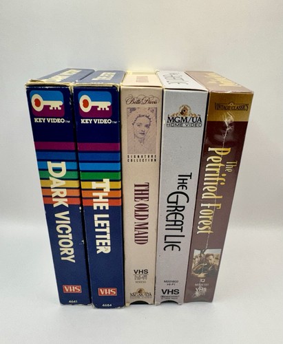 Lot bette davis vhs - of, 5