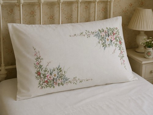 Vintage dorma pillowcase - vintage,